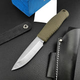 Stonewash Fixed Blade Knife Blue