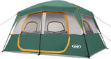 8-Person Family Tent, Easy Setup, Waterproof with Rainfly