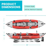 INTEX Excursion Pro K2 Inflatable Kayak