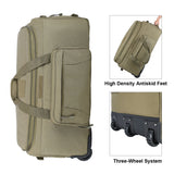LQARMY 124L Outdoor Camping Travel Bag