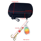 16Pcs Metal Spoon Spinner Fishing Lure