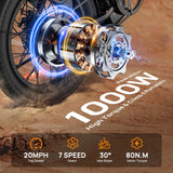 URLIFE 1000W E20 Electric Bike