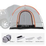 Rear Tent for Van, Hatch, Pickup Tailgate