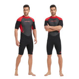 Men's Wetsuit, 3mm Shorty Back Zip Wetsuit