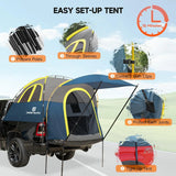 6.4- 6.7 ft Tailgate Tent for Pickup Trucks