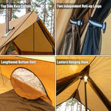 Camping Tent with Stove Jack