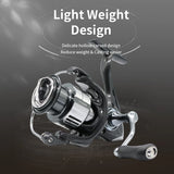Lightweight Spinning Fishing Reel 1500 2500 Series 5+1BB 5.2:1