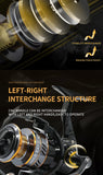 Spinning Reel Metal Cup 10KG Max Drag Power