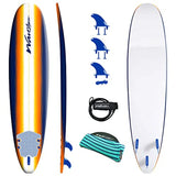 Classic Soft Top Foam 8ft Surfboard