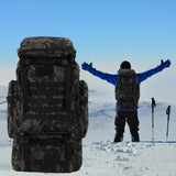 80L Mountaineering Rucksack 600D Oxford Cloth