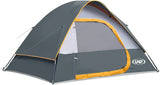 2-4 Person Waterproof Windproof Tent with Rainfly