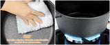 Pre-Seasoned Cast Iron Double Dutch Oven With Loop Handles, Pot + Lid - Cast Iron Dutch Oven with Lid BBQ,7/9 Quart