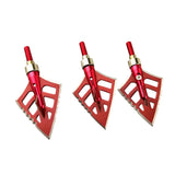 Hunting Arrow Tips, 12 pcs, 125 grain, Screw-in Blade