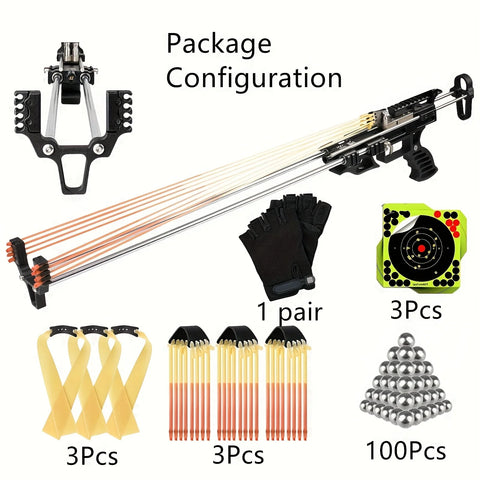 80LBS Telescopic Long Pole Slingshot