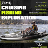 Single Inflatable Fishing Kayak Upgraded Version