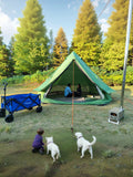USA Warehouse 4-6 Person Waterproof Bell Tent