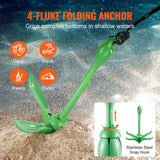 Kayak Anchor Kit 3.5 lb Paddle Board Anchor Kit