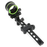 Compound Bow Sight 5-Pin 0.019" Fiber Optic Adjustable