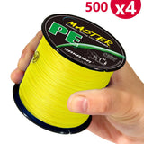 500M 4-strand Braided Fishing Line 20-85LB