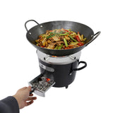 Portable Stainless Steel Wood Stove with Removable Ash Tray