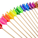 Turkey Feather Wooden Arrows