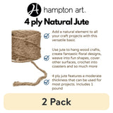 Jute Twine 4Ply Natural Rope String