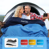 Double Flannel  Sleeping Bag for Adults