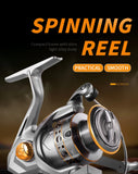 ROOBLINOS LD Spinning Reel 12KG Max Drag