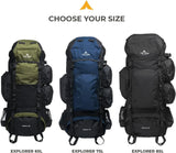 65L Explorer Backpack Internal Frame