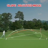 Golf Laser Rangefinder, Binoculars with Flag Lock, Slope Compensation, Vibration, Telescope for Golf Disc Game，Hunting