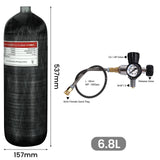 4500Psi 300Bar 6.8L Carbon Fiber Cylinder