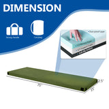 75"D x 25"W x 2.5"H sleep pad