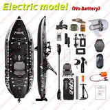 Single Inflatable Fishing Kayak Upgraded Version