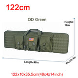 LQARMY 32 38 42 48 inch Tactical Double Rifle Case
