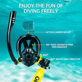 Aluminum Mini Scuba Tank with Sub-mask