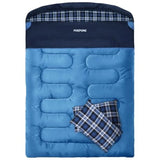 Double Flannel  Sleeping Bag for Adults
