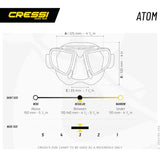 Frameless Freediving Mask for Underwater Sports