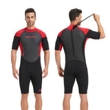 Men's Wetsuit, 3mm Shorty Back Zip Wetsuit