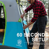 6 Person Camping Tent, Blackout Design