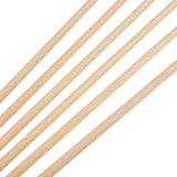 Wooden Arrows 12Pcs, 8mm Shaft with 5" Turkey Feathers