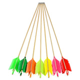 Turkey Feather Wooden Arrows