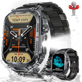 New Smart Watch for Men, Compass And LED Flashlight