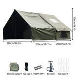 Inflatable Tent With Skylight