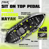 Single Inflatable Fishing Kayak Upgraded Version