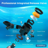0.5L Portable Mini Diving Cylinder Kit