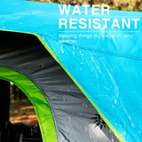 6 Person Camping Tent, Blackout Design