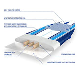Soft Top Foam 7' Surfboard in Blue Pinline