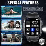 New Smart Watch for Men, Compass And LED Flashlight