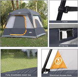 2/4/6/8 Person Portable Cabin Tent