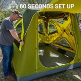 4/6 Person Instant Pop-Up Hub Tent for Camping